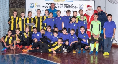Футболісти старшої групи на турнірі Football for friends (30.12.2018)